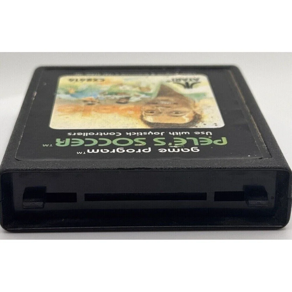 Vintage Pele's Soccer (Atari 2600) 1986 Atari CX2616 Video Game Untested